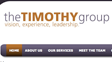 timothy group web site